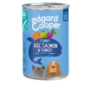 Edgard Cooper salmón asc y pavo para perros